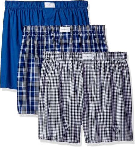 Tommy Hilfiger Men's Underwear Multipack Cotton Classics Woven Boxer in Saudi Arabia