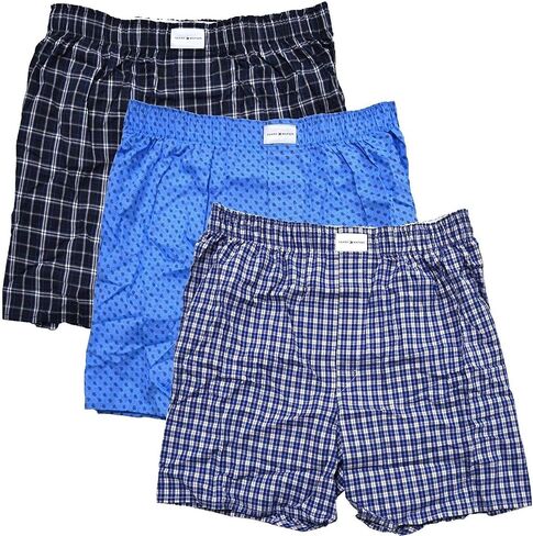 Tommy Hilfiger Men's Underwear Multipack Cotton Classics Woven Boxer in Saudi Arabia