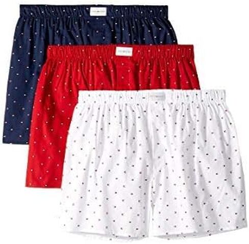 Tommy Hilfiger Men's Underwear Multipack Cotton Classics Woven Boxer in Saudi Arabia