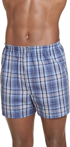 Jockey Men's Underwear Classics Full Cut 5" Boxer - 3 Pack in Saudi Arabia