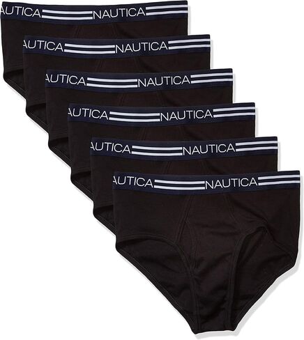 Nautica Men's Cotton Classic Multipack Briefs in Saudi Arabia