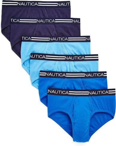 Nautica Men's Cotton Classic Multipack Briefs in Saudi Arabia