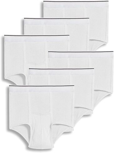 Jockey Men's Underwear Pouch Brief - 6 Pack in Saudi Arabia