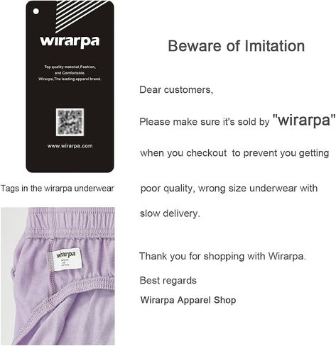 wirarpa Men's 100 Cotton Briefs Underwear No Fly Covered Waistband 4 Pack in Saudi Arabia