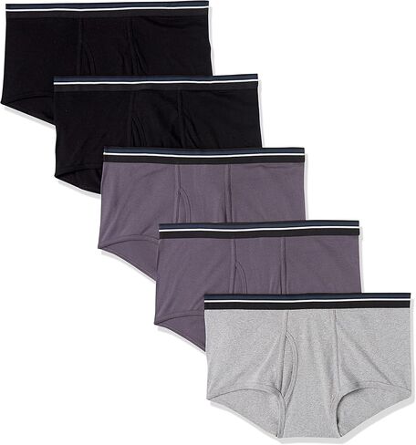 Amazon Essentials Men's Cotton Tag-Free Briefs in Saudi Arabia