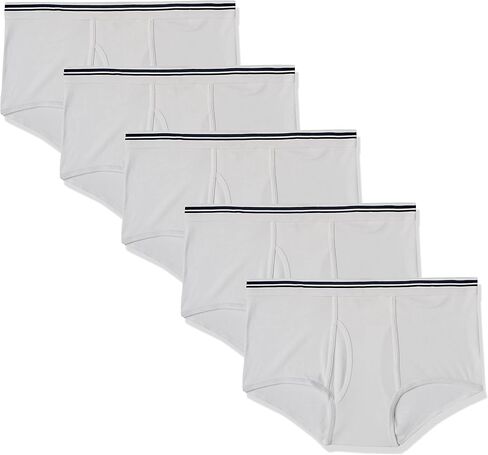 Amazon Essentials Men's Cotton Tag-Free Briefs in Saudi Arabia