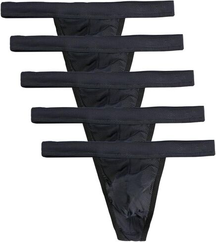 Summer Code Mens Micro Mesh Stretch Thong T-Back Sexy Underwear in Saudi Arabia