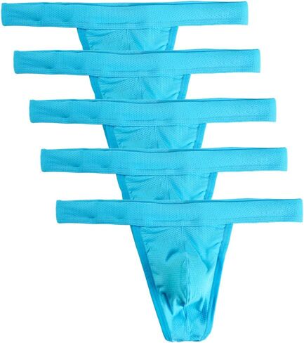Summer Code Mens Micro Mesh Stretch Thong T-Back Sexy Underwear in Saudi Arabia