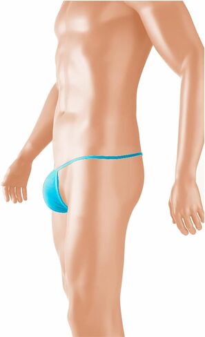Mens Swimwear Underwear Hot Men Jockstrap Mesh Low Waist Comfortable Thongs Briefs ( Size 26"-38" ) in Saudi Arabia