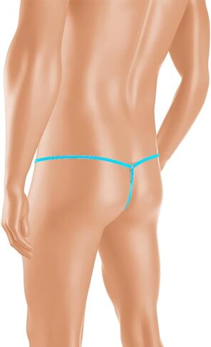 Mens Swimwear Underwear Hot Men Jockstrap Mesh Low Waist Comfortable Thongs Briefs ( Size 26"-38" ) in Saudi Arabia