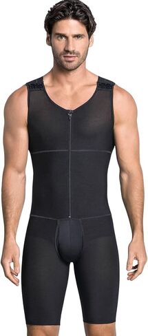 Full Shaper Compression Tummy Control Bodysuit -Post Surgical Shapewear for Men in Saudi Arabia