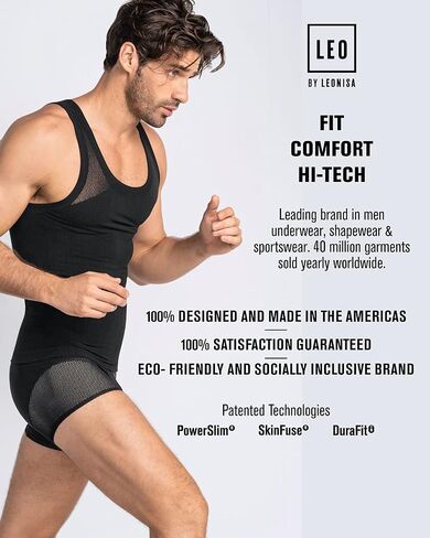 Full Shaper Compression Tummy Control Bodysuit -Post Surgical Shapewear for Men in Saudi Arabia
