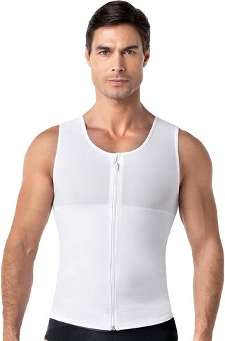 LEO Vest Shapewear for Men - Back Support Posture Corrector Body Shaper in Saudi Arabia