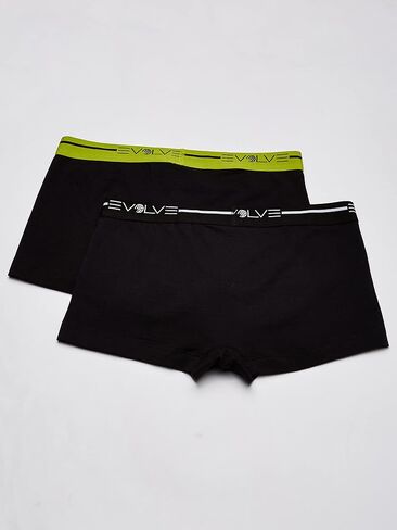 Evolve Men's Cotton Stretch No Show Trunk Underwear Multipack in Saudi Arabia