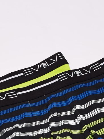 Evolve Men's Cotton Stretch No Show Trunk Underwear Multipack in Saudi Arabia