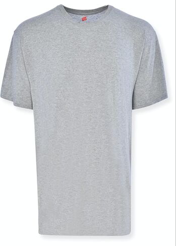 Hanes Big Men’s Tagless ComfortSoft Crew Undershirt Tall, Various Pack Size Options (3 Pack or 5 Pack) in Kuwait