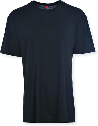 Hanes Big Men’s Tagless ComfortSoft Crew Undershirt Tall, Various Pack Size Options (3 Pack or 5 Pack) in Saudi Arabia