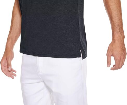 MAGCOMSEN Men's Short Sleeve Polo Golf Shirts 3-Button Moisture Wicking Athletic T-Shirts Casual Collared Shirt in Kuwait