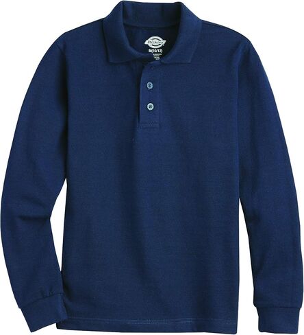 Dickies Men's Long Sleeve Pique Polo in Saudi Arabia