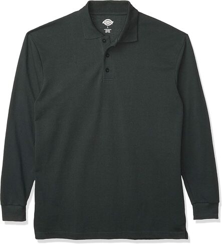 Dickies Men's Long Sleeve Pique Polo in Saudi Arabia