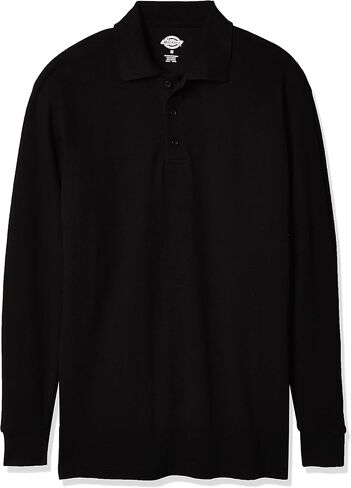 Dickies Men's Long Sleeve Pique Polo in Saudi Arabia