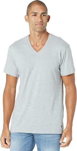POLO RALPH LAUREN Men's Classic Fit Cotton V-Necks 3-Pack in Saudi Arabia