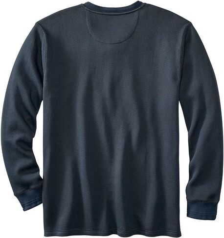 Legendary Whitetails Men's Tough as Buck Double Layer Thermal Henley Shirt-Casual Long Sleeve Waffle Knit Regular Fit in Saudi Arabia