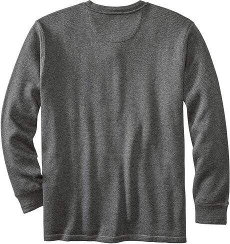 Legendary Whitetails Men's Tough as Buck Double Layer Thermal Henley Shirt-Casual Long Sleeve Waffle Knit Regular Fit in Saudi Arabia