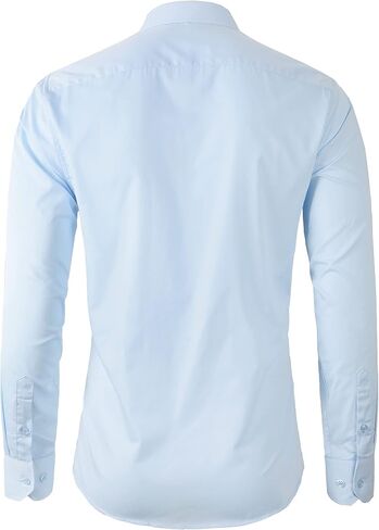 Beninos Men's Dress Shirts Fitted Poplin Solid in Saudi Arabia