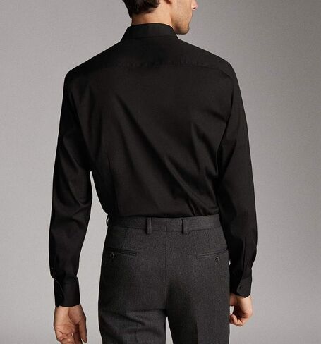 Beninos Men's Dress Shirts Fitted Poplin Solid in Saudi Arabia