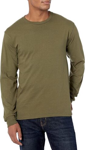 Soffe Men's Long-Sleeve Cotton T-Shirt in Saudi Arabia
