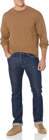 Soffe Men's Long-Sleeve Cotton T-Shirt in Saudi Arabia