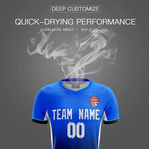 Custom Soccer Jersey Printed Player Name Number Sports Uniforms School Set Adult/Youth Suit for Fan in Saudi Arabia