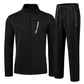 MoFiz Mens Tracksuit Jogging Sports Sweatsuit Comfortable Outfits Casual Athletic Pants Full zip Jacket 2 Piece in Saudi Arabia