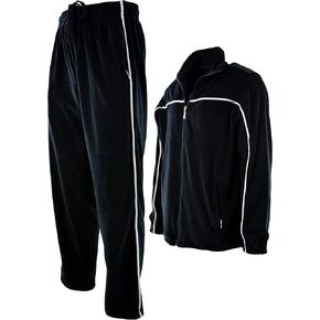ChoiceApparel Mens Velour Tracksuit with Zippered Pockets