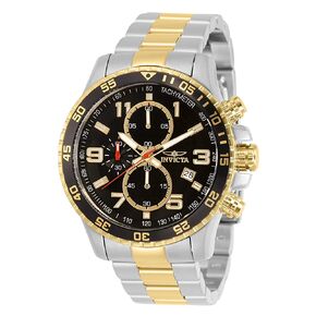 Invicta Men's Specialty Chronograph Textured Dial Stainless Steel Watch