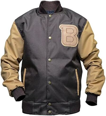 FaddyRox Hotline Miami Appealing Flight Bomber Varsity Jacket - Light Weight, Windbreaker and Water Resistant in Saudi Arabia