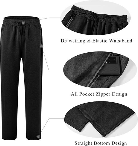 MoFiz Mens Tracksuit Jogging Sports Sweatsuit Comfortable Outfits Casual Athletic Pants Full zip Jacket 2 Piece in Kuwait