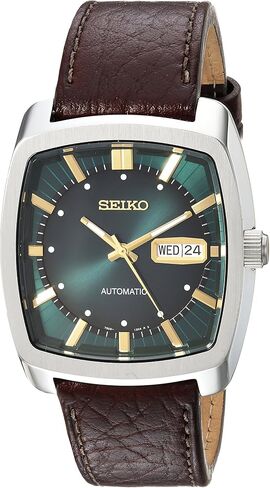 Seiko Men's Recraft Series Automatic Leather Casual Watch (Model: SNKP27) in Saudi Arabia