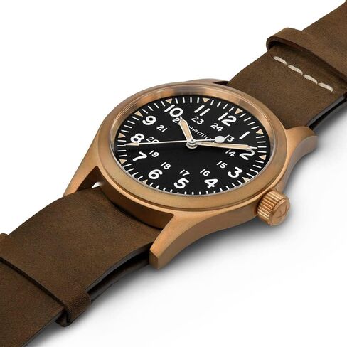 Khaki Field Mechanical Bronze Mechanical | 38mm | H69459530 in Saudi Arabia