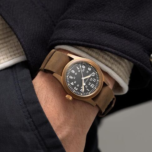 Khaki Field Mechanical Bronze Mechanical | 38mm | H69459530 in Saudi Arabia