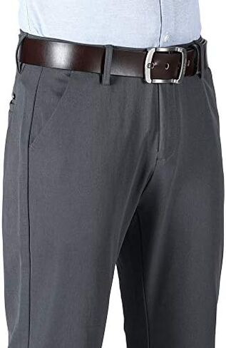 Plaid&Plain Men’s Slim Fit Dress Pants Stretch Dress Pants in Saudi Arabia