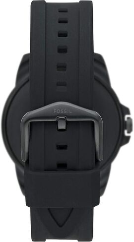 Fossil 44mm Gen 5E Stainless Steel and Silicone Touchscreen Smart Watch with Heart Rate in Saudi Arabia