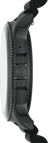 Fossil 44mm Gen 5E Stainless Steel and Silicone Touchscreen Smart Watch with Heart Rate in Saudi Arabia