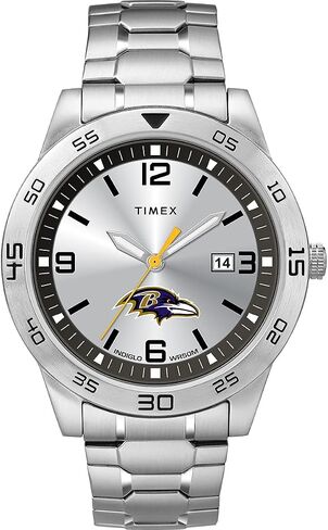 Timex Tribute Men's Citation 42mm Quartz Watch with Stainless Steel Strap in Kuwait