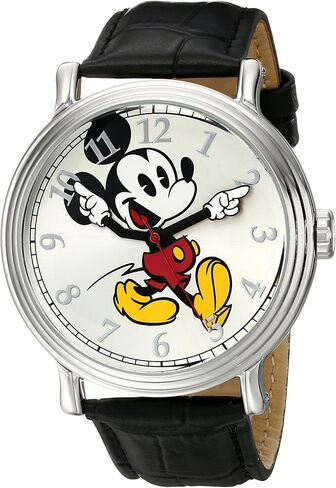 Disney Mickey Mouse Adult Vintage Articulating Hands Analog Quartz Watch in Saudi Arabia