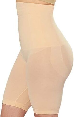 Shapermint High Waisted Body Shaper Shorts Shapewear for Women Tummy Control Thigh Slimming Technology in Saudi Arabia