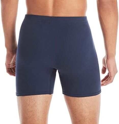 Hanes Men's Underwear Boxer Briefs Pack, Cotton ComfortSoft Boxer Brief for Men, Moisture-Wicking Breathable, Multipack in Saudi Arabia