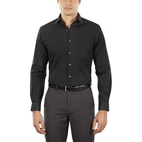 Van Heusen Men's Dress Shirt Fitted Poplin Solid in Saudi Arabia