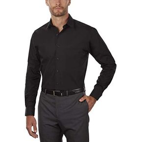 Van Heusen Men's Dress Shirt Regular Fit Poplin Solid in Saudi Arabia